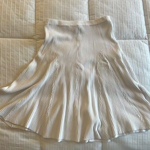 NWOT perfect condition kerisma white skirt - ribbed and very lightweight
